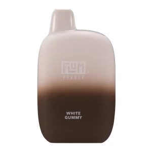White Gummy FLUM Pebble