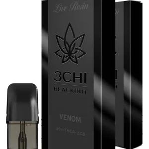 Blackout Series Vape Pod – THCA Live Resin – 2ml