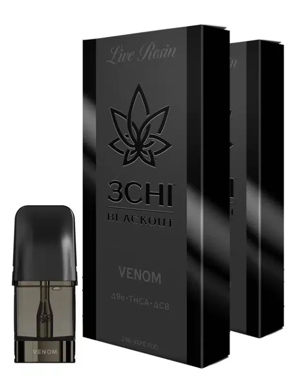 Blackout Series Vape Pod – THCA Live Resin – 2ml
