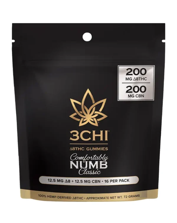 Comfortably Numb Delta 8 THC:CBN Gummies