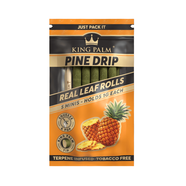 King Palm Cones Mini Size 5 Per Pack Pine Drip