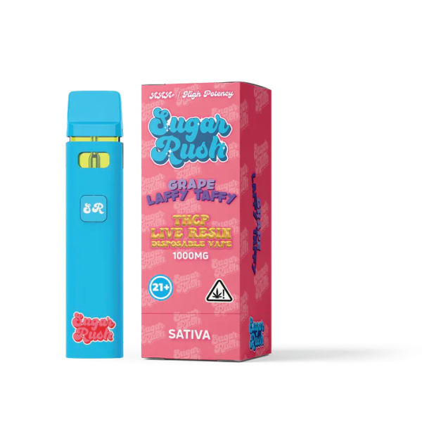 Sugar Rush THCp Live Resin Disposable Vape